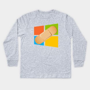 Patch Tuesday Kids Long Sleeve T-Shirt